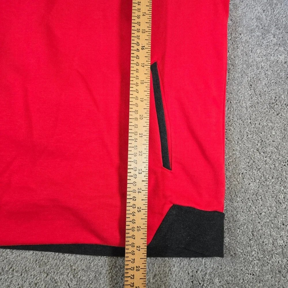 The North Face Mens Flash Dry Red Sweatshirt Size Medium